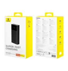 Універсальна Мобільна Батарея Power Bank OS-Baseus Star-Lord 30W 20000 mAh Cluster Black (P10022904113-00)