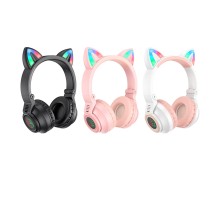 Бездротова  Стерео Гарнітура Borofone BO18 Cat Ear 