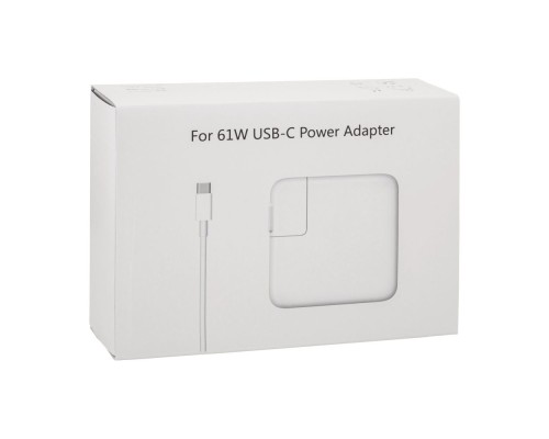 Мережевий Зарядний Пристрій Macbook USB-C PD61W NO LOGO Мережевий Зарядний Пристрій Macbook USB-C PD61W NO LOGO