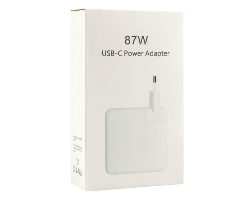 Мережевий Зарядний Пристрій Macbook USB-C PD87W NO LOGO Мережевий Зарядний Пристрій Macbook USB-C PD87W NO LOGO