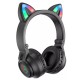Бездротова Стерео Гарнітура Borofone BO18 Cat Ear М'ята упаковка