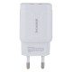 Мережевий Зарядний Пристрій Borofone BA37A Type-C 2USB 2.4A 
