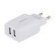 Мережевий Зарядний Пристрій Borofone BA37A Type-C 2USB 2.4A 