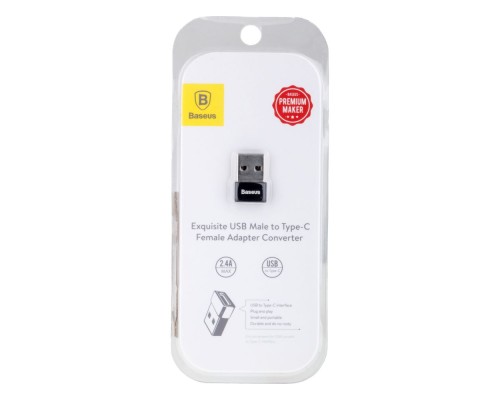 Перехiдник Baseus Type-C to USB CATJQ-A 