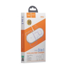 Бездротовий Зарядний Пристрій Hoco CW24 3 in 1 Fast Charger