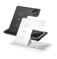 Бездротовий Зарядний Пристрій XO WX023 3 в 1 For iP Watch