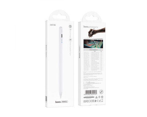 Стілус Hoco GM108 Fast Charging iPad мятая упаковка Стілус Hoco GM108 Fast Charging iPad мятая упаковка