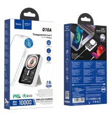 Універсальна Мобільна Батарея Power Bank Hoco Q10A PD20W Wireless Fast Charging 10000mAh