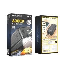Універсальна Мобільна Батарея Power Bank Borofone DBT09 with light 60000 mAh