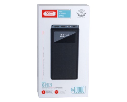 Універсальна Мобільна Батарея Power Bank XO PR124 Digital Display 40000 mAh Універсальна Мобільна Батарея Power Bank XO PR124 Digital Display 40000 mAh