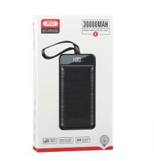 Універсальна Мобільна Батарея Power Bank XO PR156 QC22.5W PD20W digital display, with light, 30000 mAh