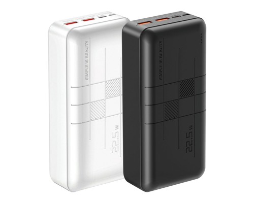 Універсальна Мобільна Батарея Power Bank XO PR189 PD20W+QC22.5W 30000 mAh 
