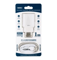 Мережевий Зарядний Пристрій Remax RP-U35 2USB Lightning М'ята упаковка
