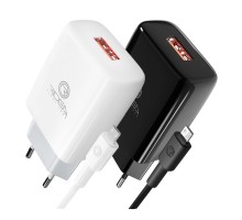 Мережевий Зарядний Пристрій Ridea RW-11111 Element Micro 2.1 A 