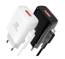 Мережевий Зарядний Пристрій Ridea RW-11311 Element Lightning 2.1 A 