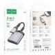 Перехідник Hoco UA25 2-in-1 card reader Lightning