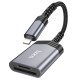 Перехідник Hoco UA25 2-in-1 card reader Lightning