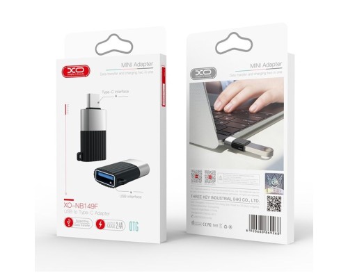 Перехідник XO NB149-F USB2.0 TO TYPE C connector Перехідник XO NB149-F USB2.0 TO TYPE C connector