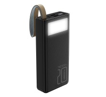 Універсальна Мобільна Батарея Power Bank Ridea RP-D20L+ Phoenix20+ PD/QC 3.0 20W  digital display + lamp 20000 mAh 