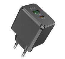 Мережевий Зарядний Пристрій Hoco CS14A 1USB-C/1USB PD/QC 20W 