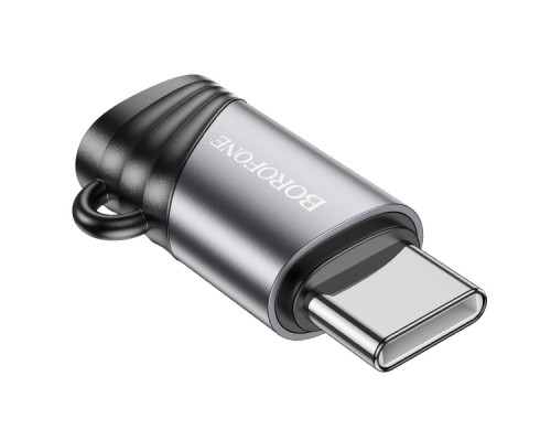 Перехідник Borofone BV20 Type-C male to iP female adapter Перехідник Borofone BV20 Type-C male to iP female adapter