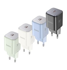 Мережевий Зарядний Пристрій Hoco N43 1USB-C PD/QC 30W GAN