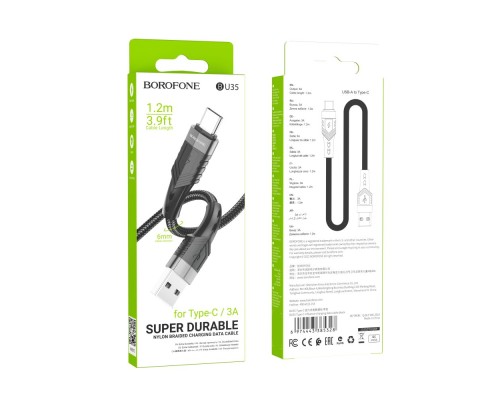 Кабель USB Borofone BU35 Type-C 1,2m 