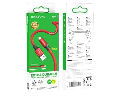 Кабель USB Borofone BX82 Micro Кабель USB Borofone BX82 Micro
