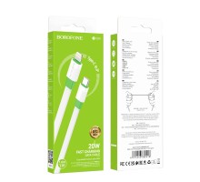 Кабель USB Borofone BX89 PD20W Union Type-C to Lightning 