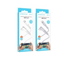 Кабель USB Borofone BX105 Corriente PD27W Type-C to Lightning 