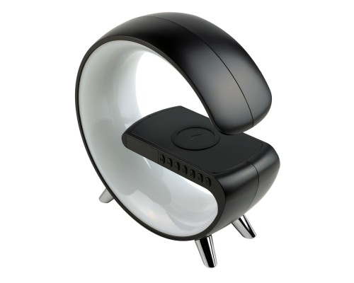 Бездротовий Зарядний Пристрій з с RGB Light/Alarm Clock/Desk Lamp 15W 