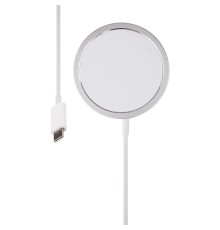 Бездротовий Зарядний Пристрій Magnetic Type-C 15W NO LOGO