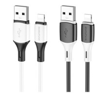Кабель USB Borofone BX79 Silicone Lightning 2.4A 