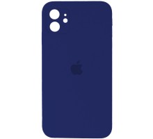 Чохол для смартфона Silicone Full Case AA Camera Protect for Apple iPhone 12 39,Navy Blue (FullAAi12-39)