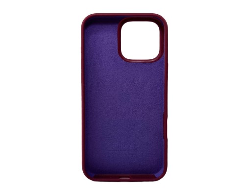 Чохол для смартфона Silicone Full Case AA Open Cam for Apple iPhone 16 Pro 47,Plum (FullOpeAAi16P-47) Чохол для смартфона Silicone Full Case AA Open Cam for Apple iPhone 16 Pro 47,Plum (FullOpeAAi16P-47)