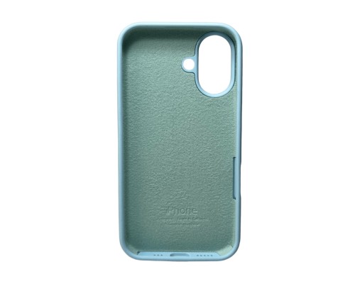 Чохол для смартфона Silicone Full Case AA Open Cam for Apple iPhone 16 27,Mist Blue (FullOpeAAi16-27) Чохол для смартфона Silicone Full Case AA Open Cam for Apple iPhone 16 27,Mist Blue (FullOpeAAi16-27)