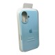 Чохол для смартфона Silicone Full Case AA Open Cam for Apple iPhone 16 27,Mist Blue (FullOpeAAi16-27)