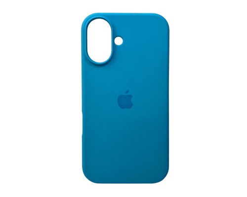 Чохол для смартфона Silicone Full Case AA Open Cam for Apple iPhone 16 38,Surf Blue (FullOpeAAi16-38) Чохол для смартфона Silicone Full Case AA Open Cam for Apple iPhone 16 38,Surf Blue (FullOpeAAi16-38)