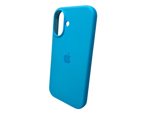 Чохол для смартфона Silicone Full Case AA Open Cam for Apple iPhone 16 38,Surf Blue (FullOpeAAi16-38) Чохол для смартфона Silicone Full Case AA Open Cam for Apple iPhone 16 38,Surf Blue (FullOpeAAi16-38)