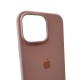 Чохол для смартфона Silicone Full Case AA Open Cam for Apple iPhone 16 Pro 15,Pink Sand (FullOpenAAi16P-15)