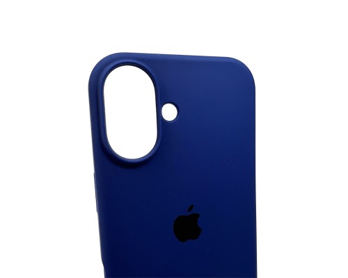 Чохол для смартфона Silicone Full Case AA Open Cam for Apple iPhone 16 39,Navy Blue (FullOpeAAi16-39)