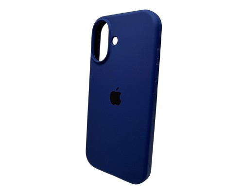 Чохол для смартфона Silicone Full Case AA Open Cam for Apple iPhone 16 39,Navy Blue (FullOpeAAi16-39)