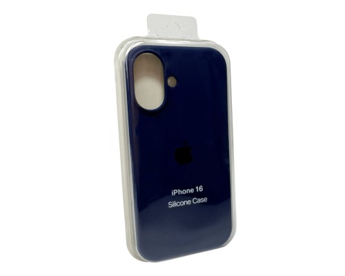 Чохол для смартфона Silicone Full Case AA Open Cam for Apple iPhone 16 39,Navy Blue (FullOpeAAi16-39)