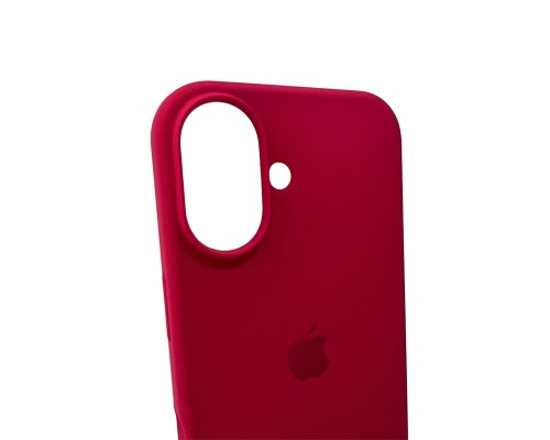 Чохол для смартфона Silicone Full Case AA Open Cam for Apple iPhone 16 35,Maroon (FullOpeAAi16-35)