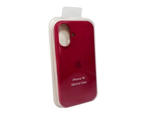 Чохол для смартфона Silicone Full Case AA Open Cam for Apple iPhone 16 35,Maroon (FullOpeAAi16-35)