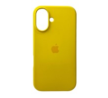 Чохол для смартфона Silicone Full Case AA Open Cam for Apple iPhone 16 56,Sunny Yellow (FullOpeAAi16-56)