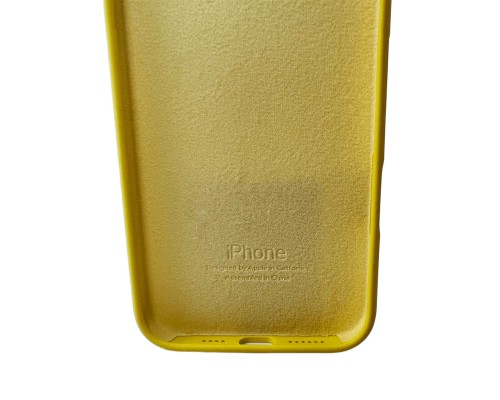 Чохол для смартфона Silicone Full Case AA Open Cam for Apple iPhone 16 Pro Max 56,Sunny Yellow (FullOpeAAi16PM-56)