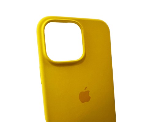 Чохол для смартфона Silicone Full Case AA Open Cam for Apple iPhone 16 Pro Max 56,Sunny Yellow (FullOpeAAi16PM-56)
