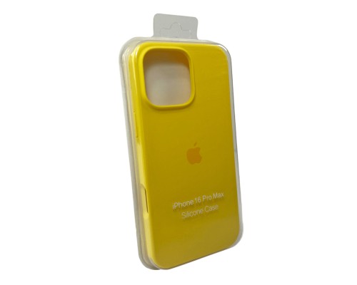 Чохол для смартфона Silicone Full Case AA Open Cam for Apple iPhone 16 Pro Max 56,Sunny Yellow (FullOpeAAi16PM-56)