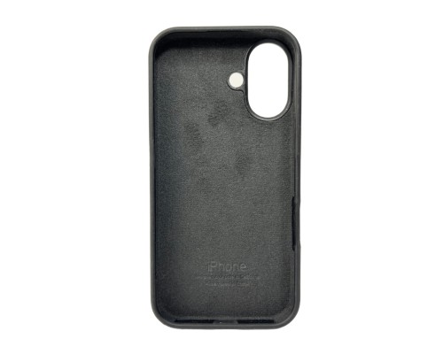 Чохол для смартфона Silicone Full Case AA Open Cam for Apple iPhone 16 14,Black (FullOpeAAi16-14)